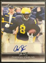 Channing Stribling #A-CS1 Football Cards 2017 Leaf Draft Autographs Prices