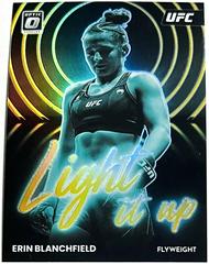 Erin Blanchfield [Gold] #5 Ufc Cards 2023 Panini Donruss Optic UFC Light It Up Prices
