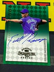 Felix Rodriguez Baseball Cards 1998 Donruss Signature Millennium Marks Prices