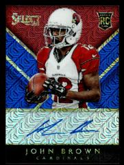 John Brown [Gold Prizm] Football Cards 2014 Panini Select Rookie Autograph Prices