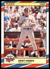 Kent Hrbek #17 Baseball Cards 1988 Fleer Superstars Prices