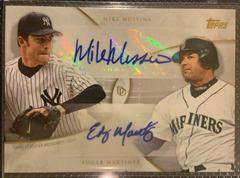 Edgar Martinez, Mike Mussina [Autograph] Baseball Cards 2019 Topps on Demand Dynamic Duals Prices