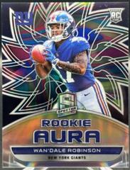 Wan'Dale Robinson [Neon Marble] #AUR-WDR Football Cards 2022 Panini Spectra Rookie Aura Prices