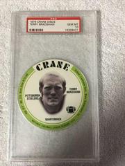 Terry Bradshaw Football Cards 1976 Crane Discs Prices