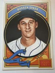 Warren Spahn #3 Baseball Cards 2014 Panini Golden Age 5X7 Box Toppers Prices