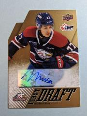 Michael Misa [Autograph] Hockey Cards 2022 Upper Deck CHL First Draft Prices
