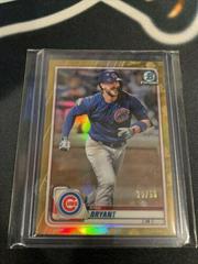 Kris Bryant [Gold Refractor] Baseball Cards 2020 Bowman Chrome Prices