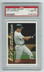 Cal Ripken Jr. #5 Baseball Cards 1995 Topps Traded Prices