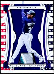 Ken Griffey Jr. [Purple] #42 Baseball Cards 2023 Panini National Treasures Red White and Blue Prices