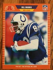 Bill Brooks Football Cards 1989 Pro Set Prices