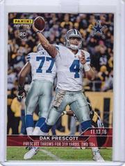 Dak Prescott #207 Football Cards 2016 Panini Instant NFL Prices