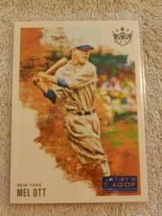 Mel Ott [Artist Proof Blue] #3 Baseball Cards 2020 Panini Diamond Kings Prices