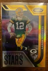 Aaron Rodgers [Gold] #CS-7 Football Cards 2022 Panini Certified Stars Prices
