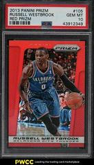 Russell Westbrook [Red Prizm] #105 Basketball Cards 2013 Panini Prizm Prices