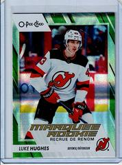 Luke Hughes [Green Rainbow] #572 Hockey Cards 2023 O-Pee-Chee Prices
