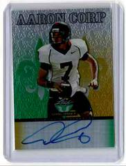 Aaron Corp [Autograph] Football Cards 2012 Leaf Metal Draft Prices