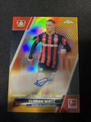 Florian Wirtz [Gold] Soccer Cards 2021 Topps Chrome Bundesliga Autographs Prices