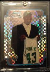 Kendrick Perkins [Chrome X Fractor] #118 Basketball Cards 2003 Bowman Prices