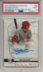 Bryson Stott [Wave Refractor] #BS Baseball Cards 2020 Bowman Sterling Prospect Autographs Prices