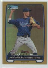 Andrelton Simmons #BCP109 Baseball Cards 2012 Bowman Chrome Prospects Prices