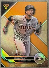 Buster Posey [Gold] Baseball Cards 2017 Topps Triple Threads Prices