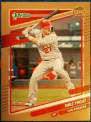 Mike Trout [Press Proof] #170 Baseball Cards 2021 Panini Donruss Prices
