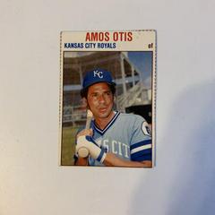 Amos Otis [Hand Cut] #132 Baseball Cards 1979 Hostess Prices