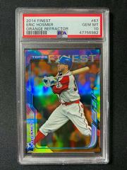 Eric Hosmer [Orange Refractor] Baseball Cards 2014 Finest Prices