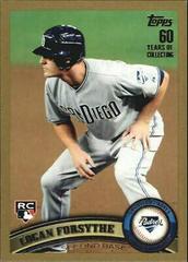 Logan Forsythe [Gold] Baseball Cards 2011 Topps Update Prices
