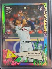 Jeremy Pena [Coral] #5 Baseball Cards 2022 Topps X Naturel 1952 Prices