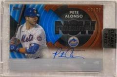Pete Alonso [Blue] #GNA-PA Baseball Cards 2022 Topps Clearly Authentic Generation Now Autographs Prices