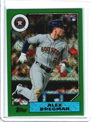 Alex Bregman [Green Refractor] #87T-5 Baseball Cards 2017 Topps Chrome 1987 Prices