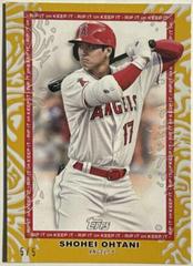 Shohei Ohtani [Gold] Baseball Cards 2022 Topps Rip Prices