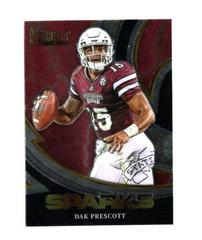 Dak Prescott #SPR-DP Football Cards 2023 Panini Select Draft Picks Sparks Prices