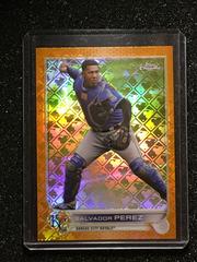 Salvador Perez [Orange] #2 Baseball Cards 2022 Topps Chrome Logofractor Prices