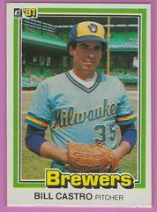 Bill Castro #578 Baseball Cards 1981 Donruss Prices