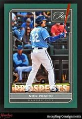 Nick Pratto [Emerald] Baseball Cards 2022 Panini Three and Two Prospects Prices