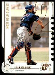 Ivan Rodriguez #184 Baseball Cards 2002 Topps Ten Prices