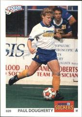 Paul Dougherty #20 Soccer Cards 1991 Soccer Shots MSL Prices
