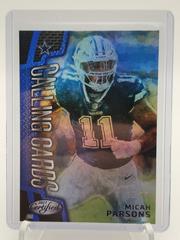 Micah Parsons [Blue] #CALL-5 Football Cards 2023 Panini Certified Calling Prices