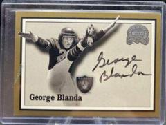 George Blanda [Autograph] Football Cards 2000 Fleer Greats of the Game Autographs Prices