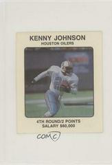 Kenny Johnson Football Cards 1989 Franchise Game Prices