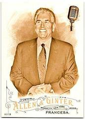 Mike Francesa [5X7 Gold] #246 Baseball Cards 2016 Topps Allen & Ginter Prices