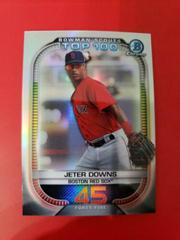 Jeter Downs Baseball Cards 2021 Bowman Scout’s Top 100 Prices