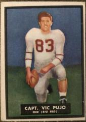 Capt. Vic Pujo #57 Football Cards 1951 Topps Magic Prices