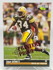 Edgar Bennett [Printer's Proofs] #247 Football Cards 1995 Pro Line Prices