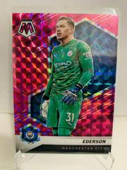 Ederson [Pink Mosaic] #12 Soccer Cards 2021 Panini Mosaic Premier League Prices