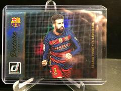 Gerard Pique Soccer Cards 2016 Panini Donruss Picture Perfect Prices