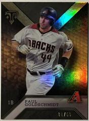 Paul Goldschmidt [Onyx] Baseball Cards 2016 Topps Triple Threads Prices