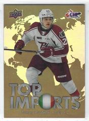 Tommy Purdeller #TI-20 Hockey Cards 2022 Upper Deck CHL Top Imports Prices